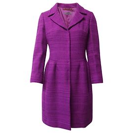 Casaco Alberta Ferretti em algodão roxo Roxo