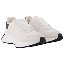 Alexander Mcqueen-Sneakers in Black & White Leather-Multiple colors