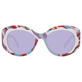 Emilio Pucci-Menta donne viola occhiali da sole EP0136 5380S 53-19-147 MM-Porpora