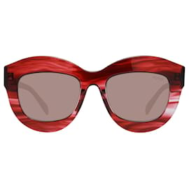 Emilio Pucci-Menta Donne Occhiali da sole rossi EP0122 5168F 51-19-145 MM-Rosso