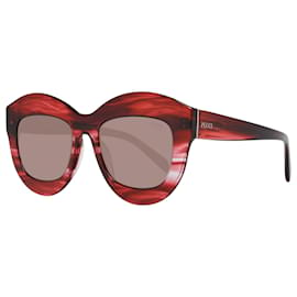 Emilio Pucci-Menta Donne Occhiali da sole rossi EP0122 5168F 51-19-145 MM-Rosso