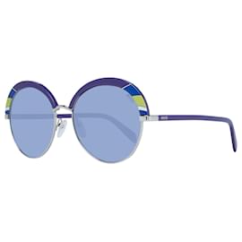 Emilio Pucci-Menta donne viola occhiali da sole EP0102 5792W 57-18-145 MM-Porpora