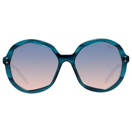 Emilio Pucci-Menta donne blu occhiali da sole EP0086 5592U 55-18-147 MM-Blu