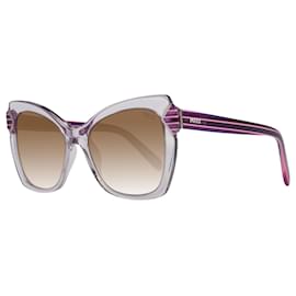 Emilio Pucci-Menta donne viola occhiali da sole EP0090 5578F 55-18-140 MM-Porpora