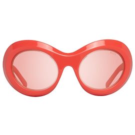 Emilio Pucci Menta Mujer Rojo Gafas de sol EP0096 5566S 55-25-165 MM Roja
