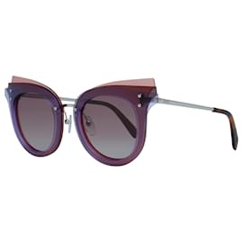 Emilio Pucci-Menta donne viola occhiali da sole EP0104 6680T 66-15-148 MM-Porpora