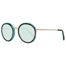 Emilio Pucci-Menta donne occhiali da sole EP0046-O 4956V-Marrone