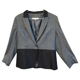 Wolljacke von Gerard Darel Schwarz Grau