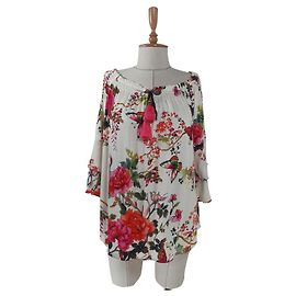 Camicetta floreale Hale Bob XL Viscosa Multicolore