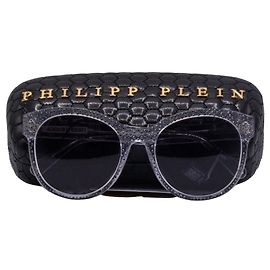 Philipp Plein Ada-Damen-Sonnenbrille Grau