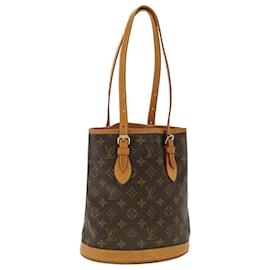 Louis Vuitton-LOUIS VUITTON Monogram Bucket PM Shoulder Bag Vintage M42238 LV Auth pt3464-Other