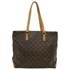 Louis Vuitton-LOUIS VUITTON Monogram Cabas Mezzo Tote Bag M51151 LV Auth 30404-Other