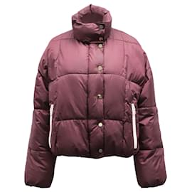 Baum und Pferdgarten-Baum Und Pferdgarten Brietta Puffer Jacket in Burgundy Recycled Polyester-Dark red