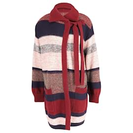 Chloé-Chloe Striped Cardigan in Multicolor Mohair-Other
