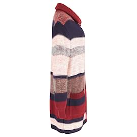 Chloé-Chloe Striped Cardigan in Multicolor Mohair-Other