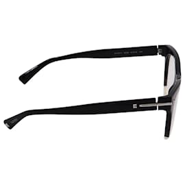 Valentino-Valentino Rockstud Eyeglasses in Black and White Plastic-Black
