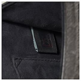 Fendi-Fendi Croc Calf Hair Du Jour Bag-Grey