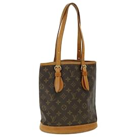 Louis Vuitton-LOUIS VUITTON Monogram Bucket PM Shoulder Bag Vintage M42238 LV Auth pt3429-Other