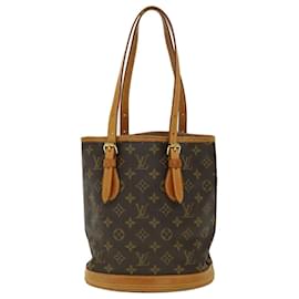 Louis Vuitton-LOUIS VUITTON Monogram Bucket PM Shoulder Bag Vintage M42238 LV Auth pt3429-Other