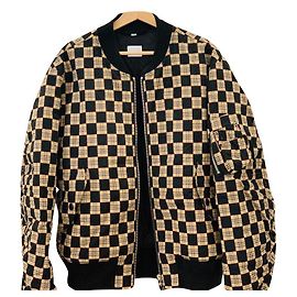 Burberry GIACCA SEDIA BOMBER Nero Bianco Rosso Beige
