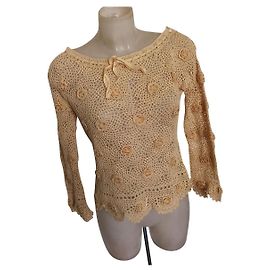Moschino Cheap And Chic Moschino billiger und schicker Häkelpullover Andere