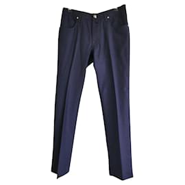 Jacob Cohen-Jacob Cohen 'Tailored Jeans' Trousers Navy-Navy blue