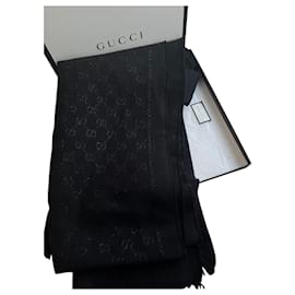 Gucci-Scarves-Black