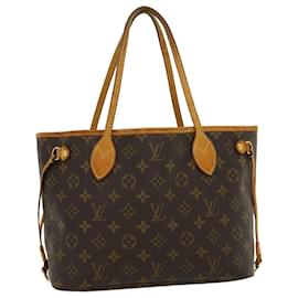 Louis Vuitton-LOUIS VUITTON Monogram Neverfull PM Tote Bag M40155 LV Auth pt3359-Other