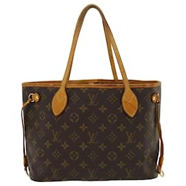 Louis Vuitton-LOUIS VUITTON Monogram Neverfull PM Tote Bag M40155 LV Auth pt3359-Other