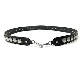 NEW HANDLE BANDOULIERE JEROME DREYFUSS FESTIVAL IN BLACK LEATHER SHOULDER STRAP Black