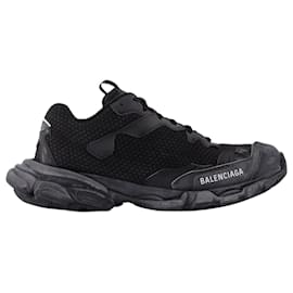 Balenciaga-track.3 Sneakers  in Black-Black