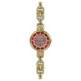 Reloj de pulsera Versus Versace Les Docks Petite Dorado Metálico