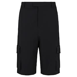 Bottega Veneta-Bottega Veneta Knee-Length Shorts-Black