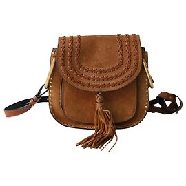 Chloé Sac Chloe Hudson en Daim Marron Marron