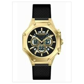 Versus Versace-Palestro Strap Watch-Golden,Metallic