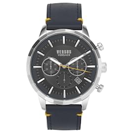 Versus Versace-Versus Versace Eugene Strap Watch-Metallic