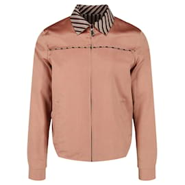 Bottega Veneta-Leather jacket-Pink