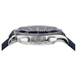 Salvatore Ferragamo-Ferragamo 1898 Sport Chronograph Watch-Silvery,Metallic