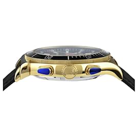 Salvatore Ferragamo-Salvatore Ferragamo Ferragamo 1898 Sport Chronograph Watch-Golden,Metallic