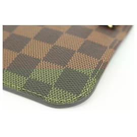 Louis Vuitton-Bolsa de pulso Damier Ebene Neverfull Pochette PM-Outro