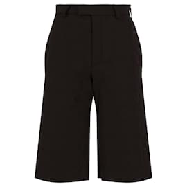 Bottega Veneta-Knee-Length Shorts-Black