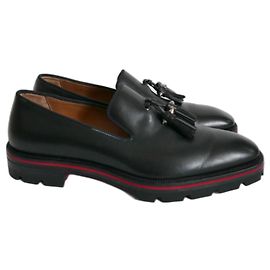 Christian Louboutin Mocassini Slip on Nero