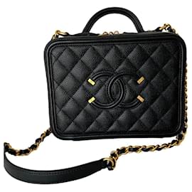 Chanel-Vanity Case Bag-Black