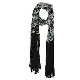 John Galliano 2H NERO BIANCO XL SETA Nero