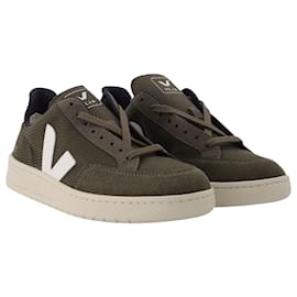 Veja-V-12 Sneakers in Multicolour Leather-Multiple colors