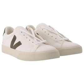 Veja-Sneakers Campo - Veja - Bianco/Cachi - Pelle-Bianco
