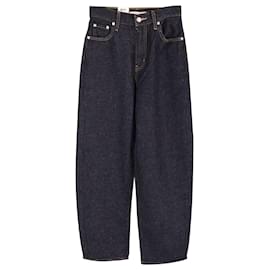 Levi's-Levi's Barrel Jeans em jeans de algodão azul marinho-Azul marinho