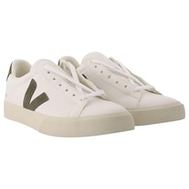 Veja-Campo Sneakers in Khaki Leather-Multiple colors