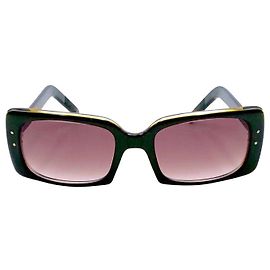 Oliver Goldsmith Olivier Goldsmith Eddy sunglasses with khaki frames Green