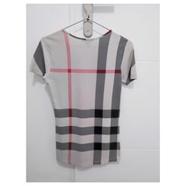 Burberry-Camiseta-Bege